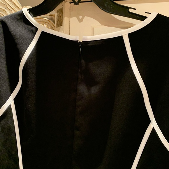 Brand new beautiful Kasper dress black in white.size : 14P - Picture 14 of 16